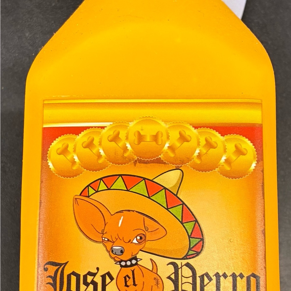 Jose el Perro Orange Bottle